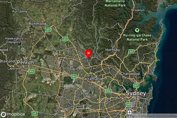 Milguy,New South Wales Satellite Map