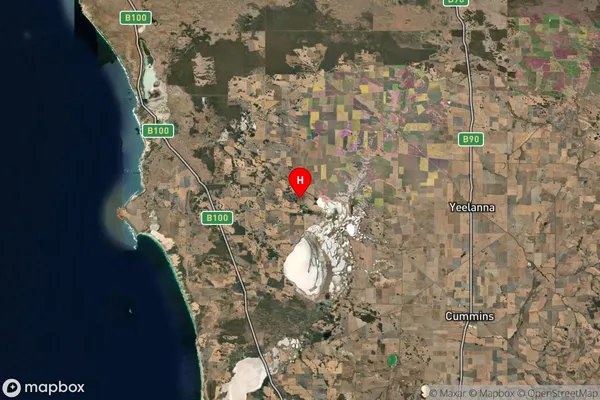 Kapinnie,South Australia Satellite Map