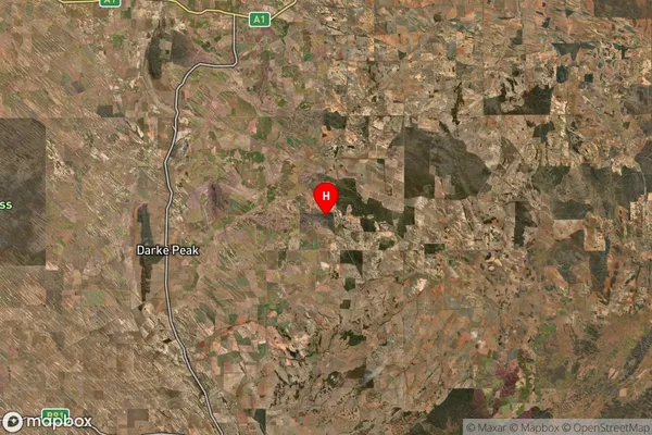 Jamieson,South Australia Satellite Map