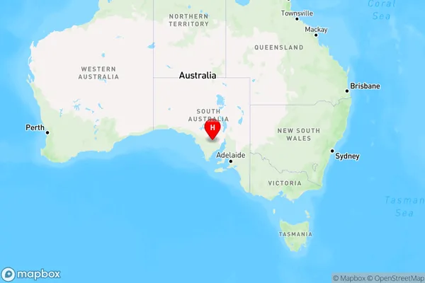 Cunyarie,South Australia Region Map