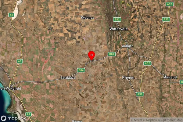 Halbury,South Australia Satellite Map