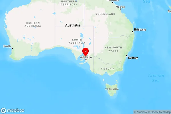 Hoskin Corner,South Australia Region Map