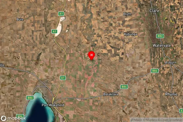 Mount Templeton,South Australia Satellite Map