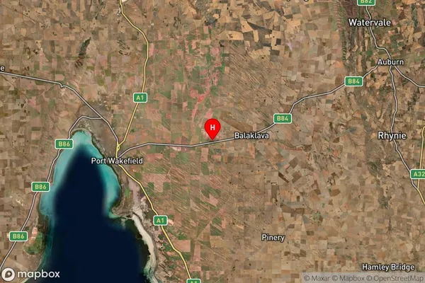 Saints,South Australia Satellite Map