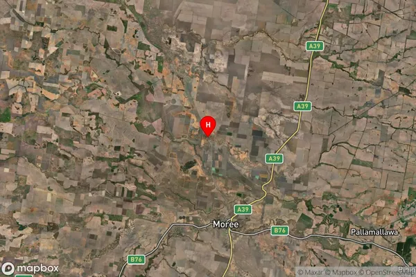 Ashley,New South Wales Satellite Map