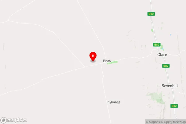 Blyth,South Australia Area Map