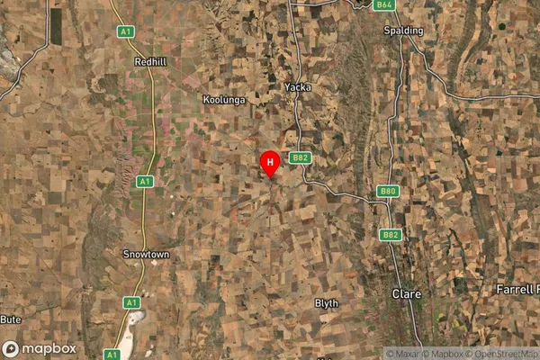 Brinkworth,South Australia Satellite Map