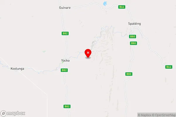 Yacka,South Australia Area Map