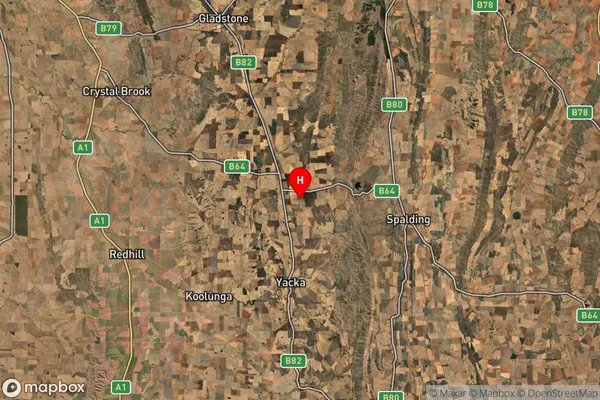 Gulnare,South Australia Satellite Map