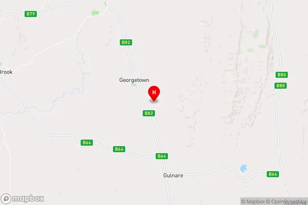 Georgetown,South Australia Area Map