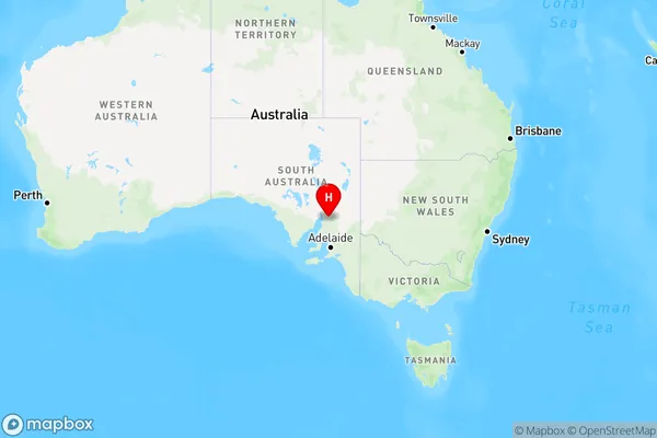 Appila,South Australia Region Map