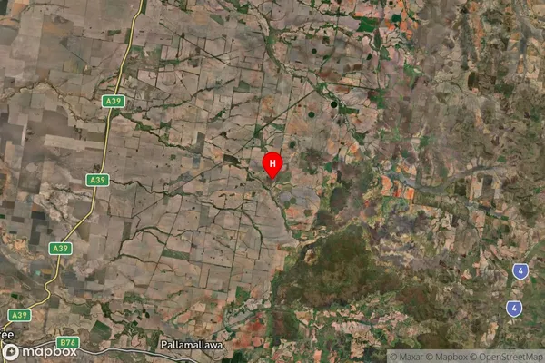 Crooble,New South Wales Satellite Map