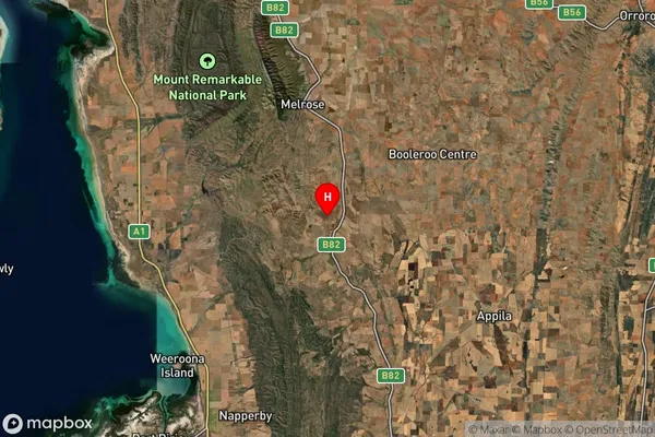 Wongyarra,South Australia Satellite Map