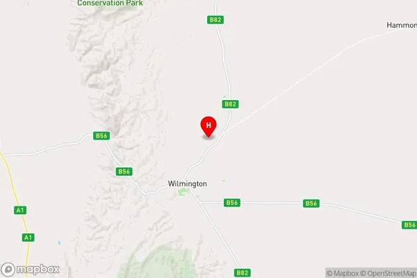 Wilmington,South Australia Area Map