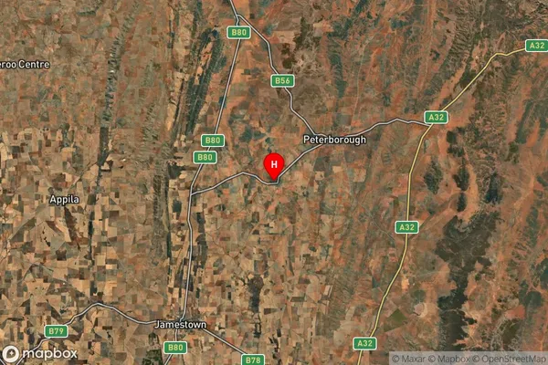 Yongala,South Australia Satellite Map