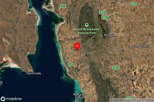 Baroota,South Australia Satellite Map