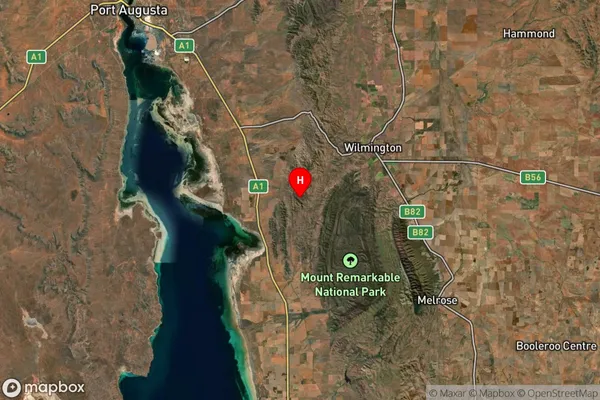 Nectar Brook,South Australia Satellite Map