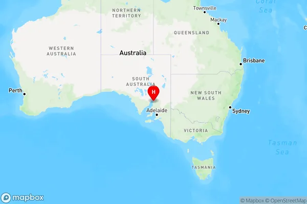 Port Flinders,South Australia Region Map