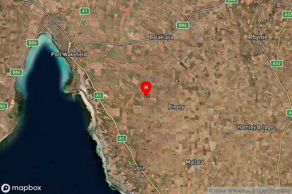 Avon,South Australia Satellite Map