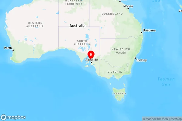 Dublin,South Australia Region Map