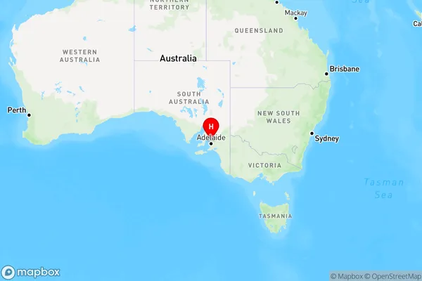 Lewiston,South Australia Region Map