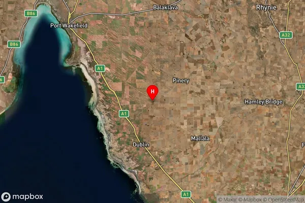 Long Plains,South Australia Satellite Map