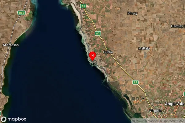 Thompson Beach,South Australia Satellite Map