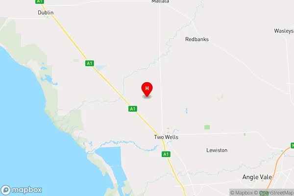 Korunye,South Australia Area Map