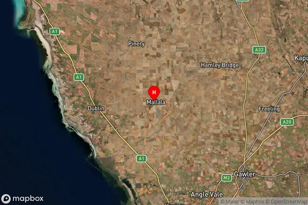 Mallala,South Australia Satellite Map