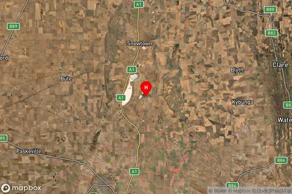 Bumbunga,South Australia Satellite Map