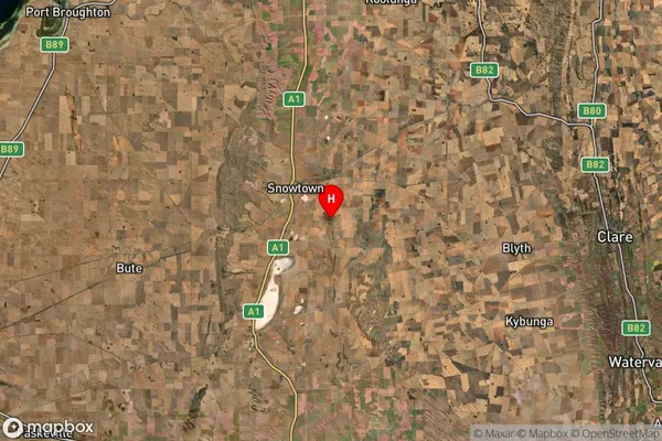 Gleeson Hill,South Australia Satellite Map