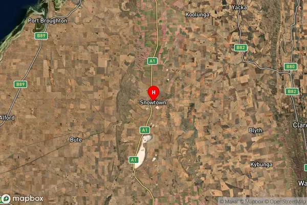 Snowtown,South Australia Satellite Map