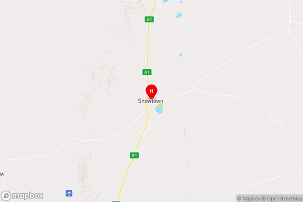 Snowtown,South Australia Area Map