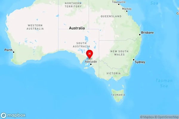 Snowtown,South Australia Region Map