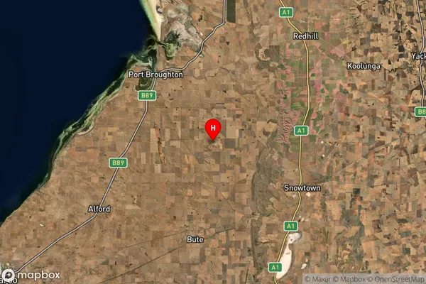 Wokurna,South Australia Satellite Map