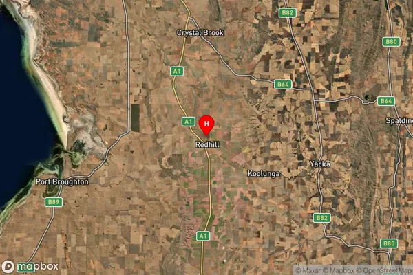 Redhill,South Australia Satellite Map