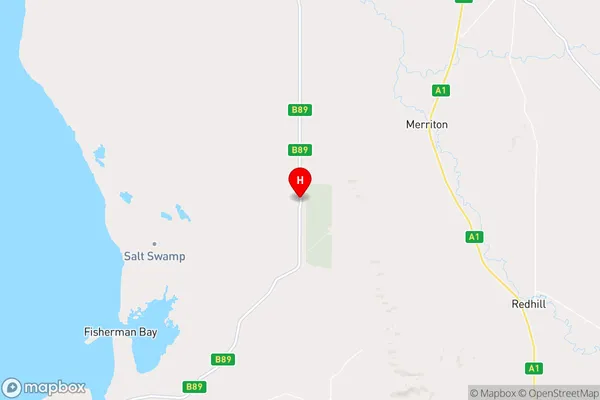 Clements Gap,South Australia Area Map