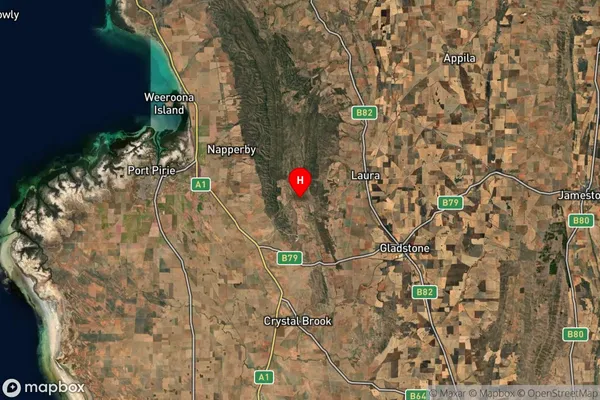 Huddleston,South Australia Satellite Map