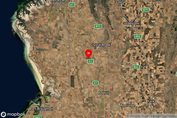 Merriton,South Australia Satellite Map