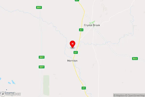 Merriton,South Australia Area Map