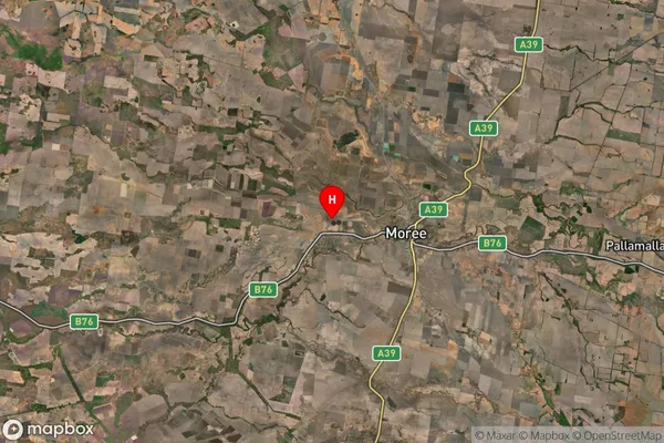 Tikitere,New South Wales Satellite Map