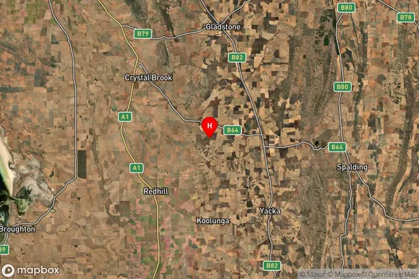 Narridy,South Australia Satellite Map