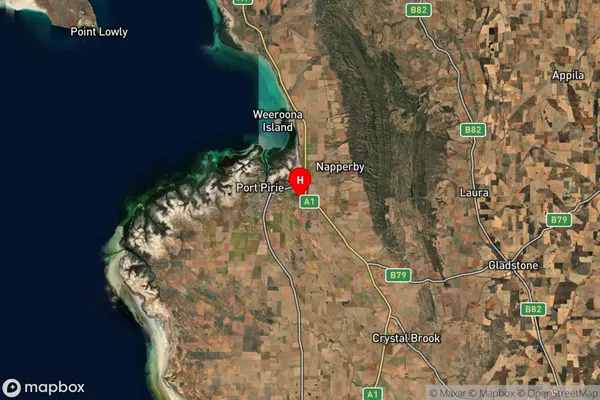 Bungama,South Australia Satellite Map