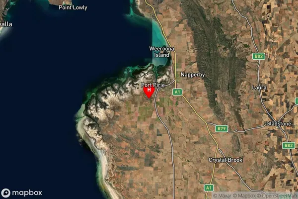 Risdon Park,South Australia Satellite Map