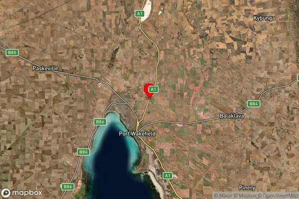 Beaufort,South Australia Satellite Map