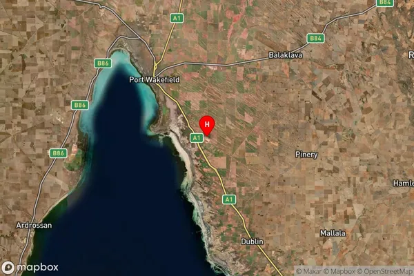 Inkerman,South Australia Satellite Map