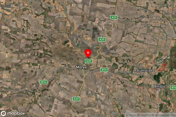 Yarraman,New South Wales Satellite Map