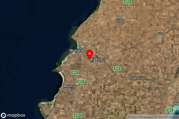 Jericho,South Australia Satellite Map