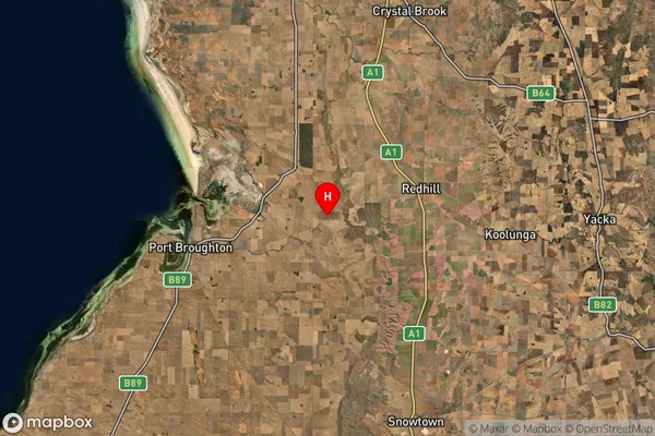 Mundoora,South Australia Satellite Map