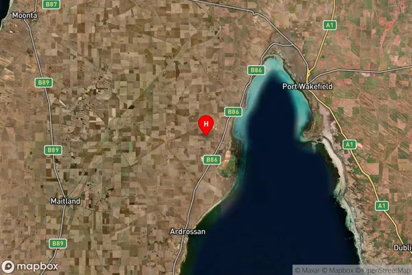 Winulta,South Australia Satellite Map